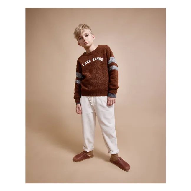 Pull Tahoe Fibres Recyclées | Marron