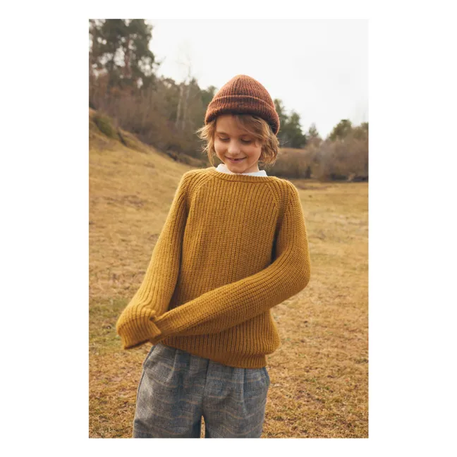 Bonnet Fibres Recyclées | Marron