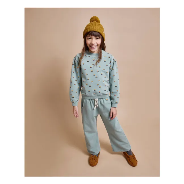 Sweat Naïf Coton Bio | Vert Cèdre