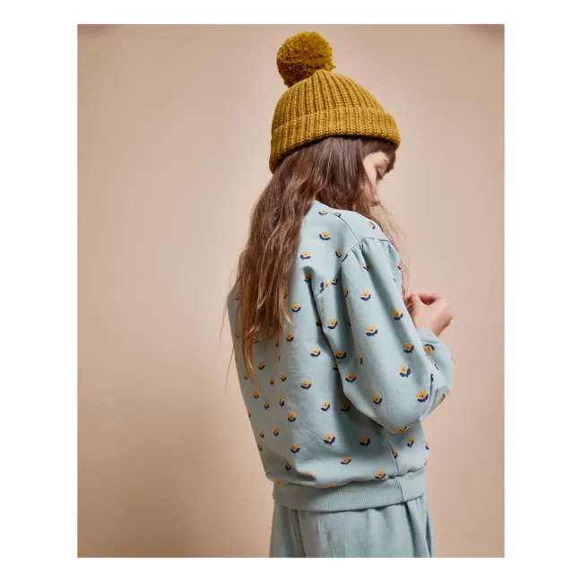 Sweat Naïf Coton Bio | Vert Cèdre