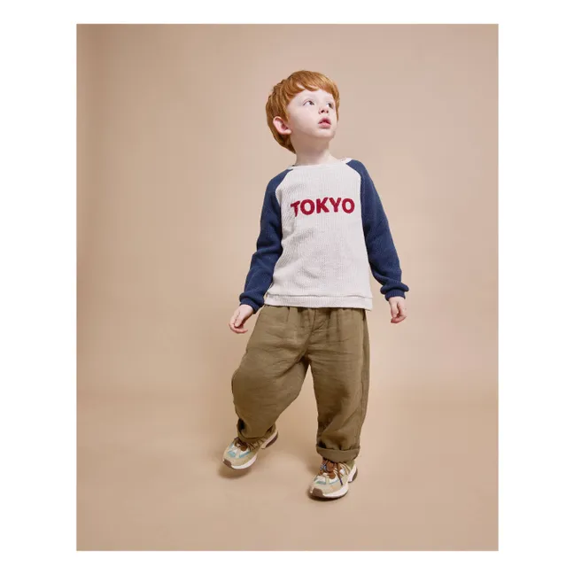 Pantalon Casual | Vert kaki