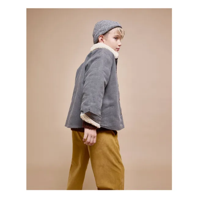 Pantalon Soft Velours Côtelé Coton Bio | Ocre