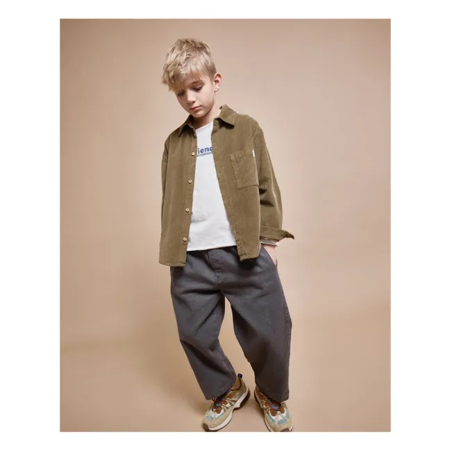 Pantalon Denim Coton Bio | Denim gris