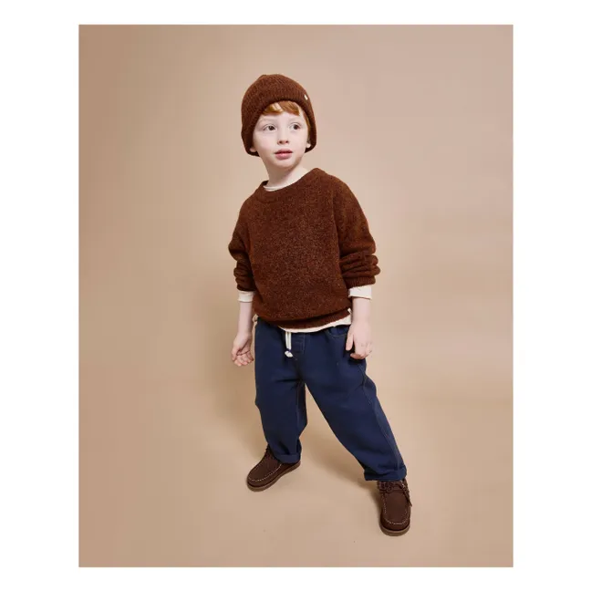 Pantalon Cordon | Bleu marine