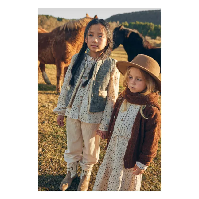 Blouse Gaze de Coton Bio | Ivoire