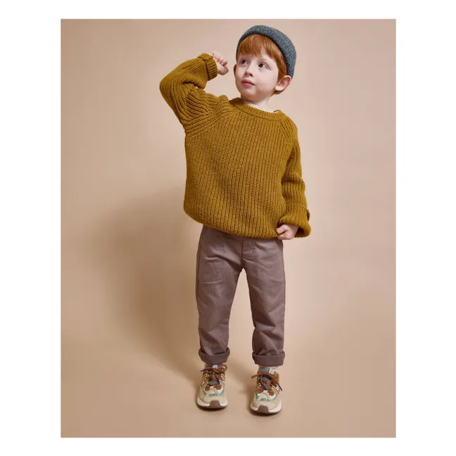 Pull Laine Alpaga | Ocre