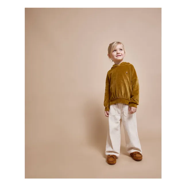 Pantalon Velours Côtelé | Ivoire