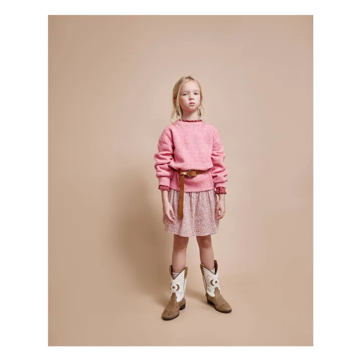 Pull Fibres Recyclées | Rose- Image produit n°1