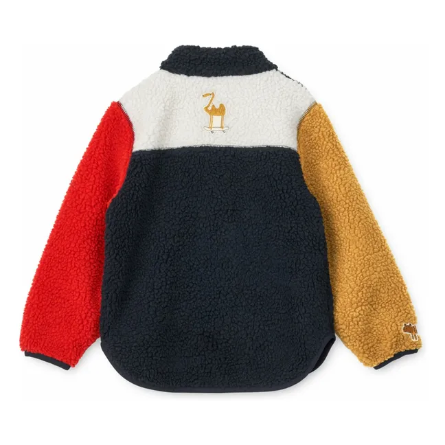 Veste Façon Sherpa Nolan Fibres Recyclées | Ocre