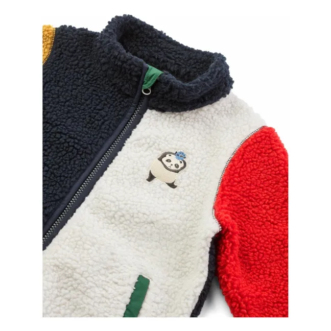 Veste Façon Sherpa Nolan Fibres Recyclées | Ocre