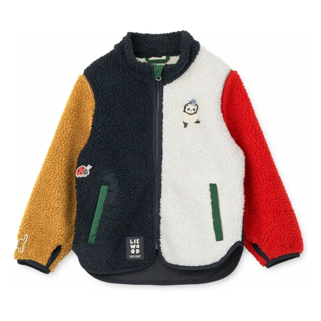 Chaqueta Sherpa Nolan de fibra reciclada | Ocre