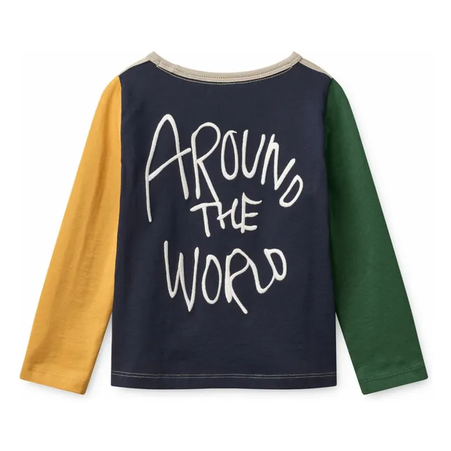 T-shirt Apia Panda Coton Bio | Bleu marine