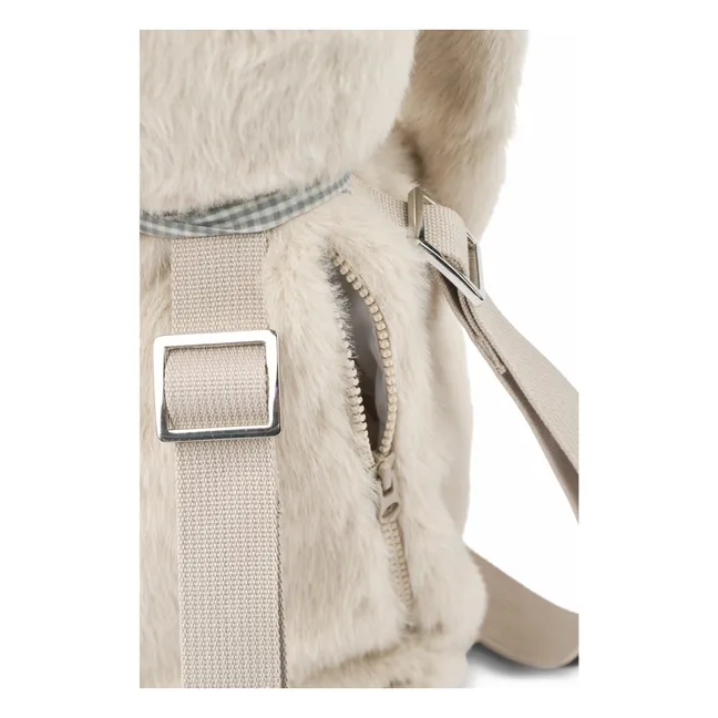 Dayana Backpack Rabbit Recycled Fiber | Beige