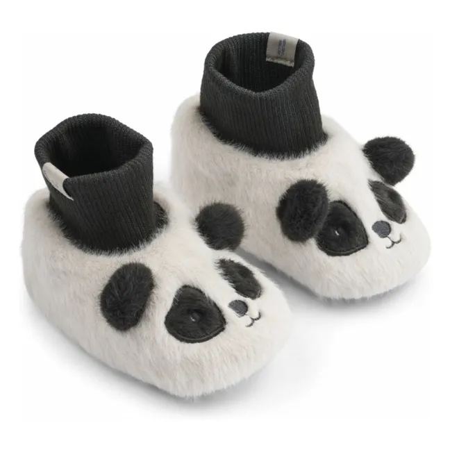 Beth Pandas Hausschuhe | Weiß