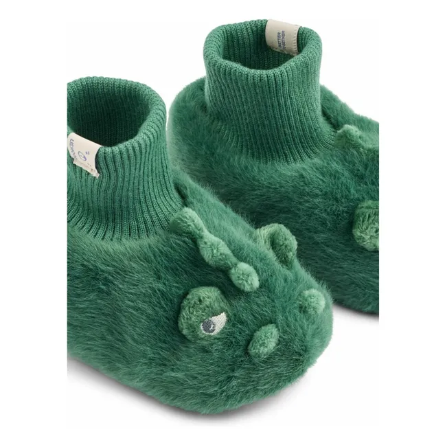 Chaussons Beth Crocodiles | Vert