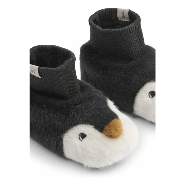 Zapatillas de pingüino Beth | Gris Antracita