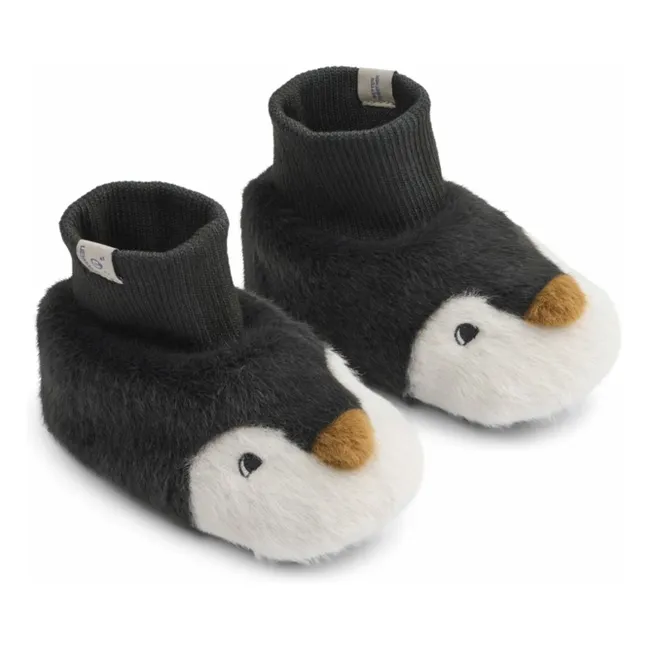 Zapatillas de pingüino Beth | Gris Antracita