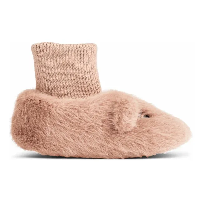Chaussons Beth Ours | Rose