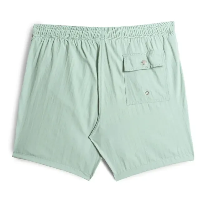 Bañador de fibra reciclada Solid Ocean | Verde