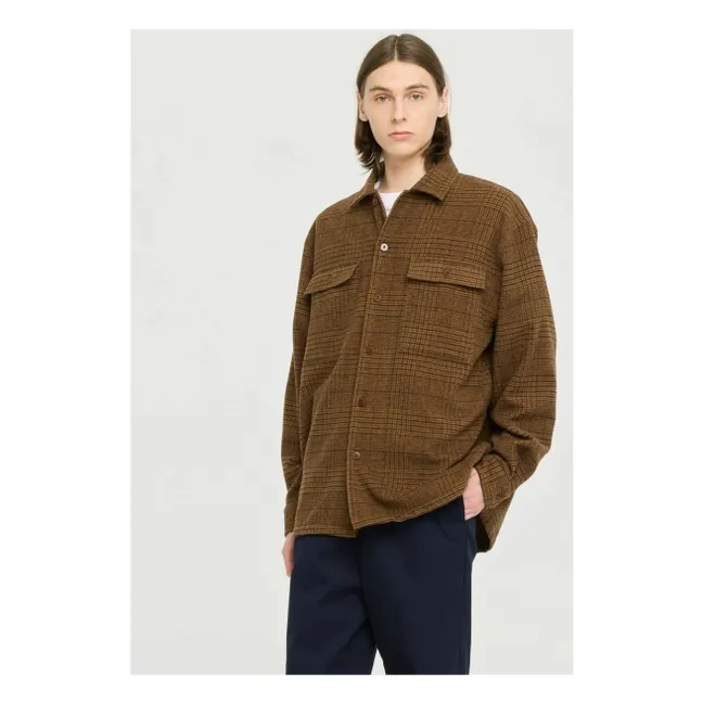 Imperata shirt  | Brown