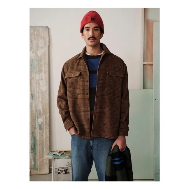 Imperata shirt  | Brown