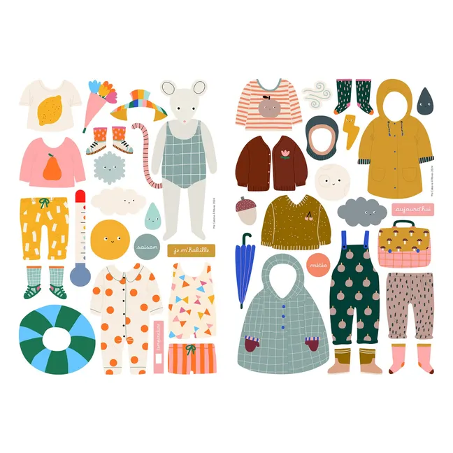 Jeu magnétique Je m'Habille