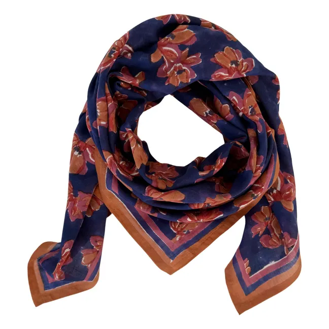 Large Dupatta Scarf | Navy blue