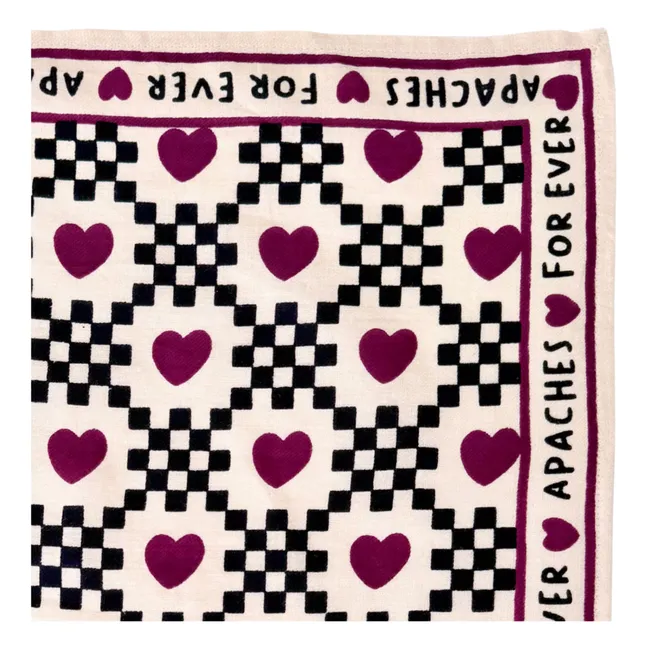 Manika Small Scarf | Ecru