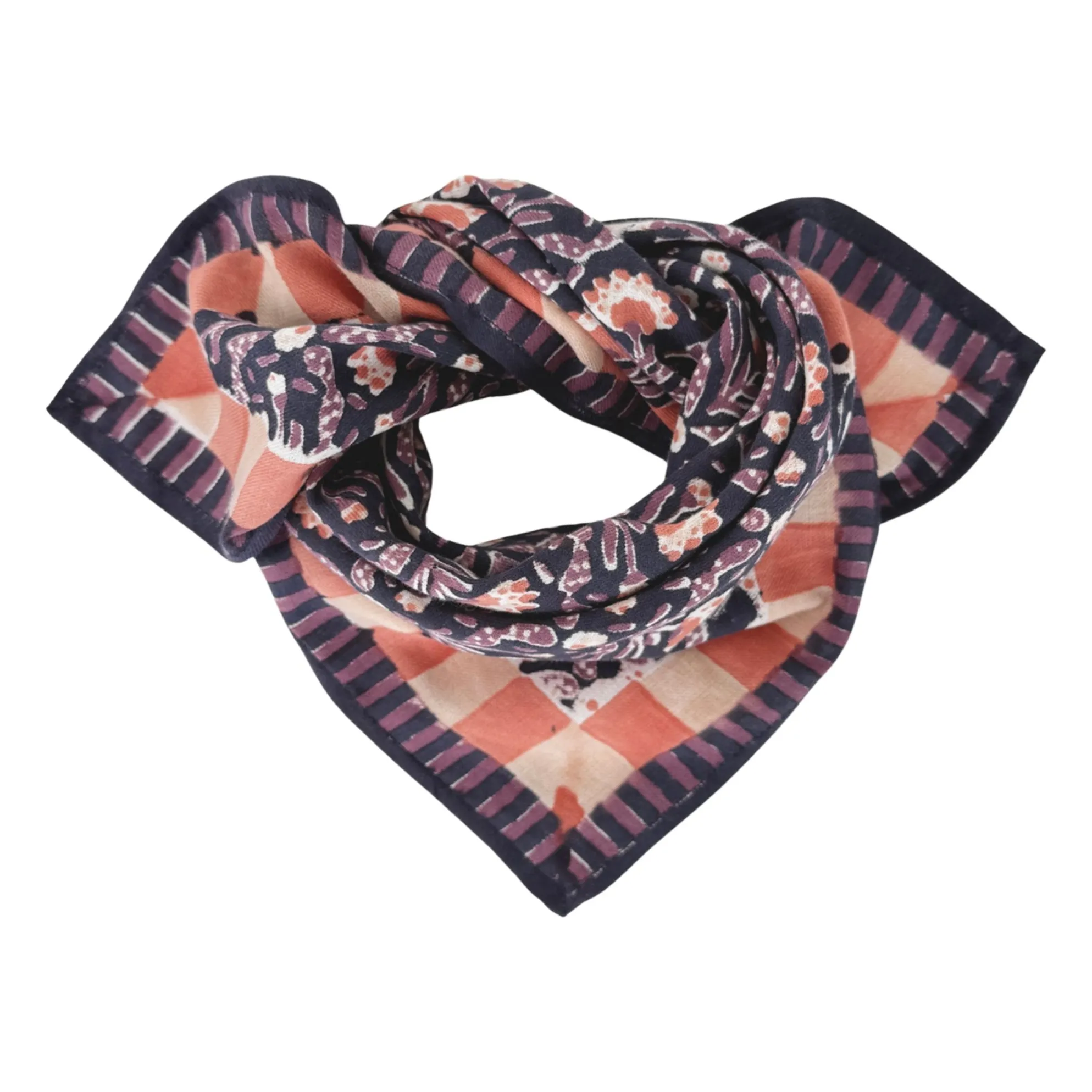 Apaches Mauve Manika Small Scarf