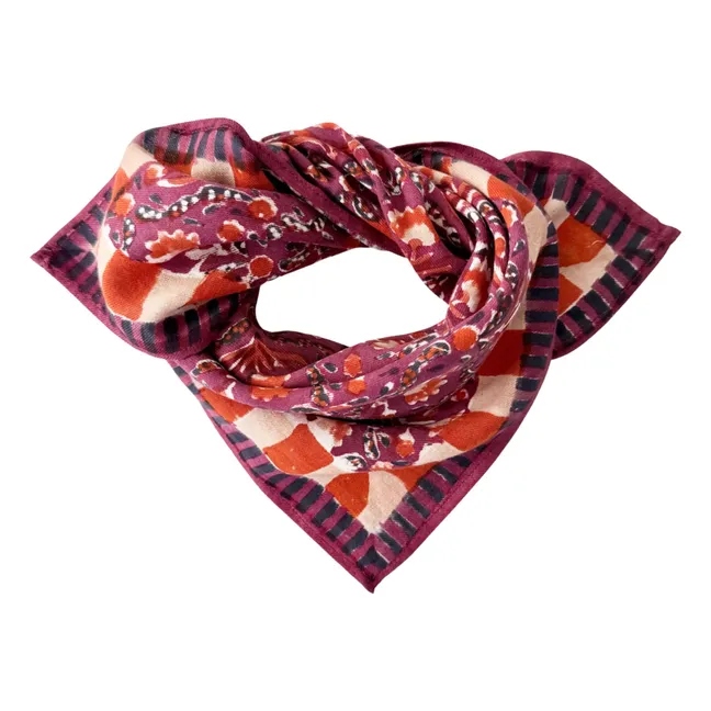 Petit Foulard Manika | Violet
