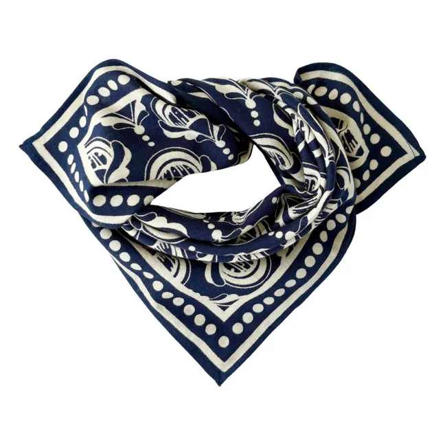 Kleiner Manika-Schal | Navy