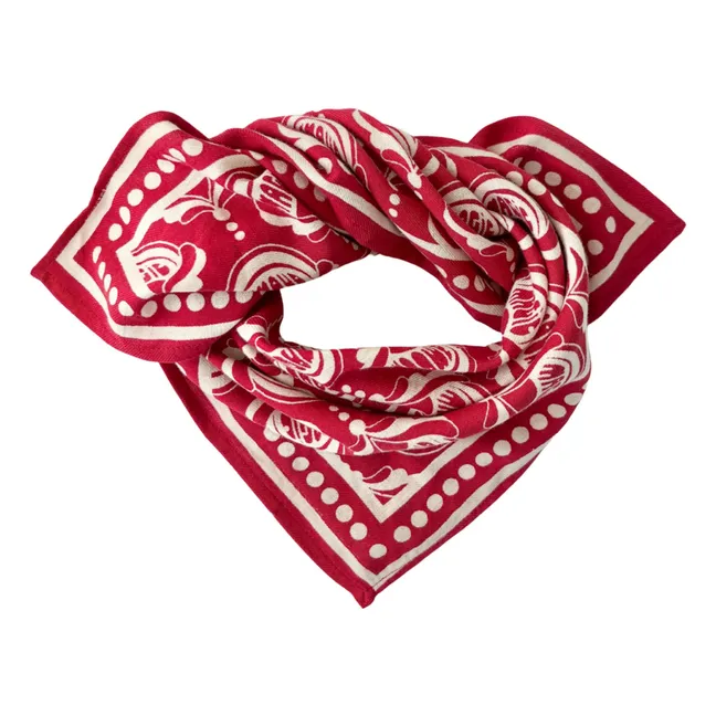 Petit Foulard Manika | Rouge