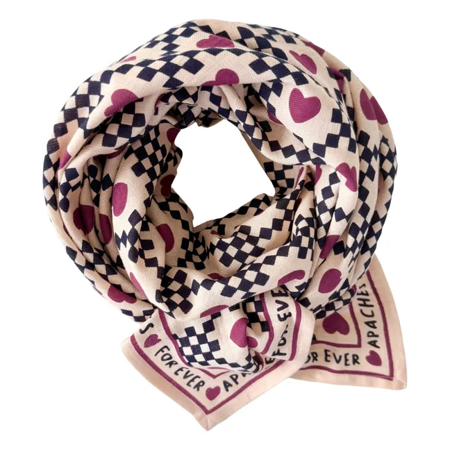 Large Latika Scarf | Ecru
