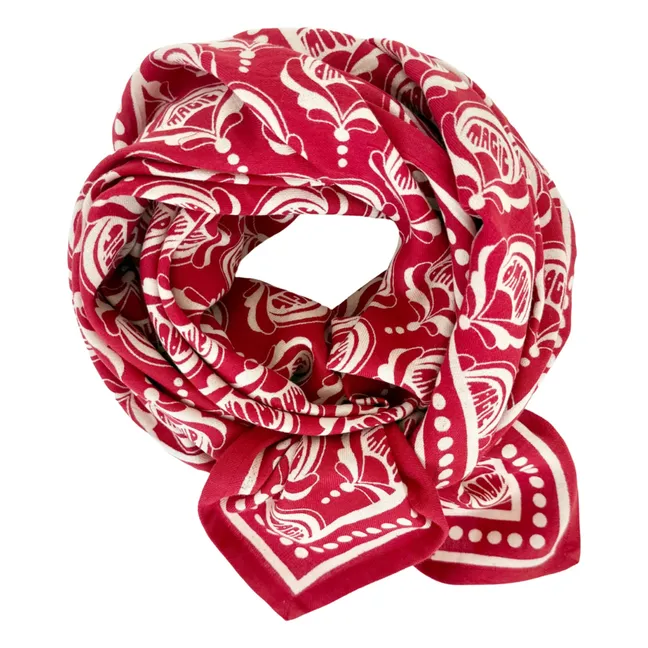 Sciarpa Latika grande | Rosso