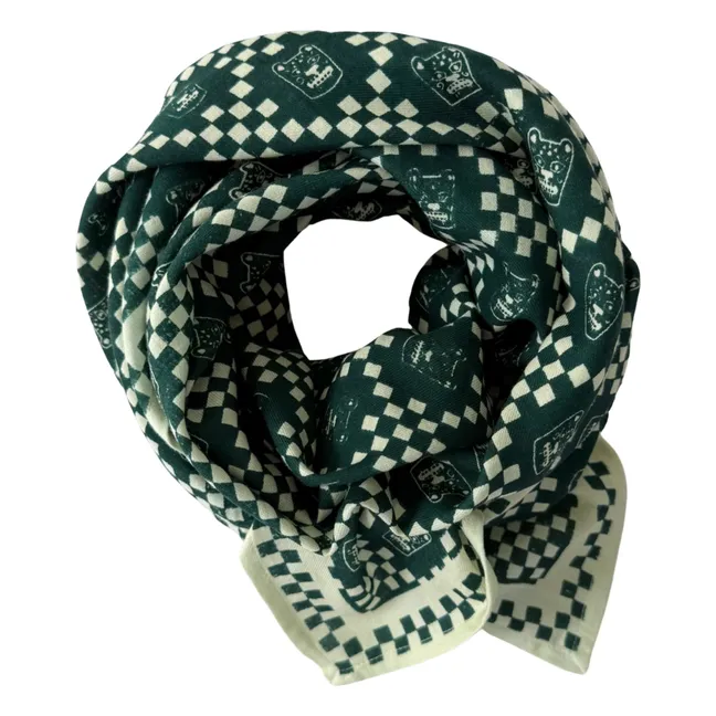 Grand Foulard Latika | Vert