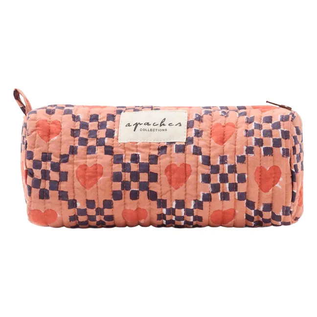 Trousse Matelassée Opal | Orange