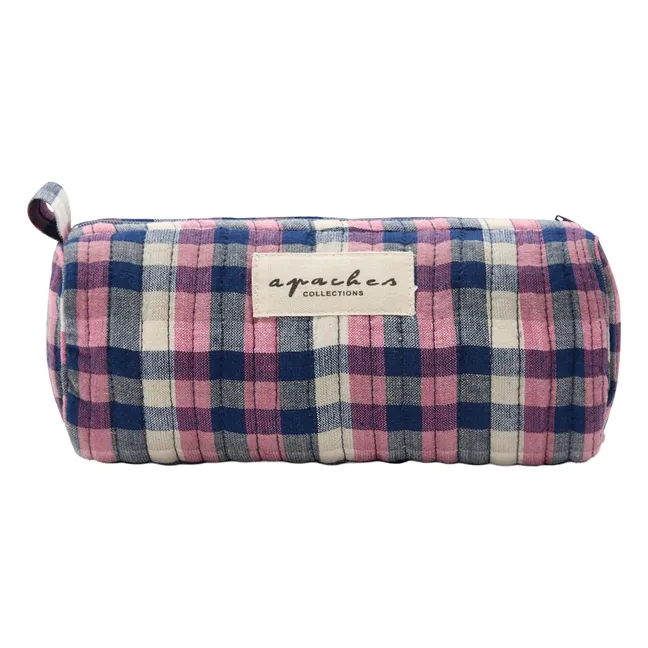 Trousse Matelassée Opal | Rose