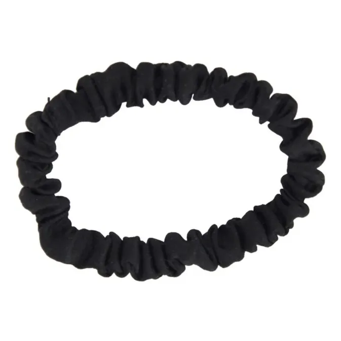 Chouchous en soie - set de 2 | Noir- Image produit n°0