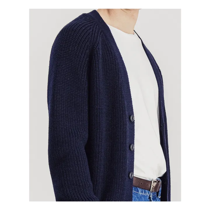 Guy Laine cardigan | Navy blue- Product image n°2