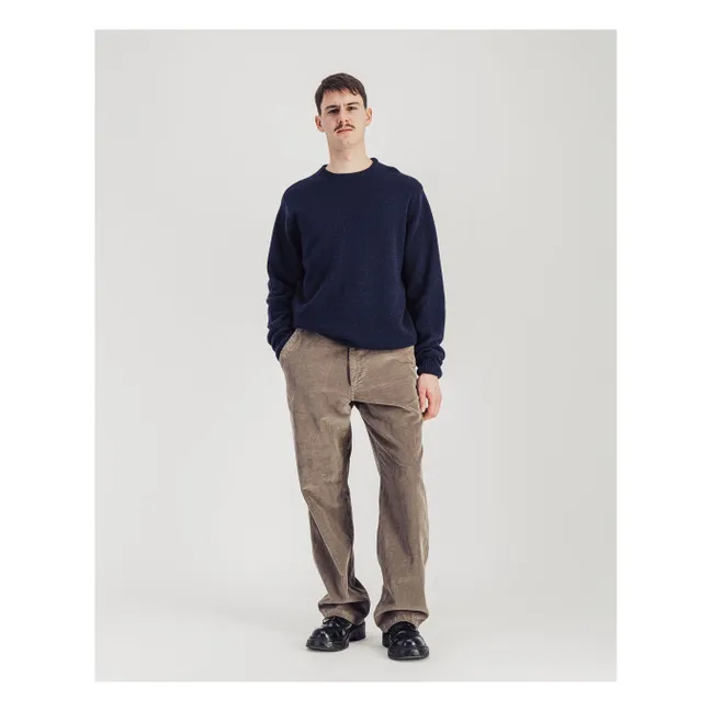 Pull Jonas Laine Mérinos Superfine | Bleu marine