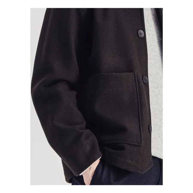 Dubliner Jacke Wolle | Braun