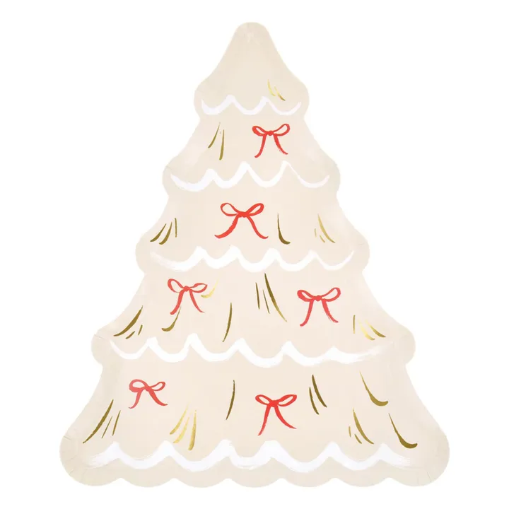 Assiettes Sapin de Noël -  Lot de 8- Image produit n°3