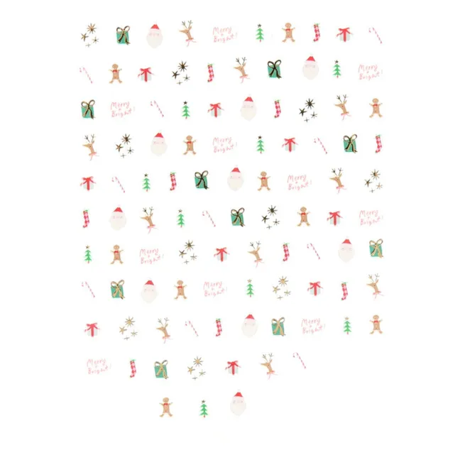 Stickers pour ongles Noël