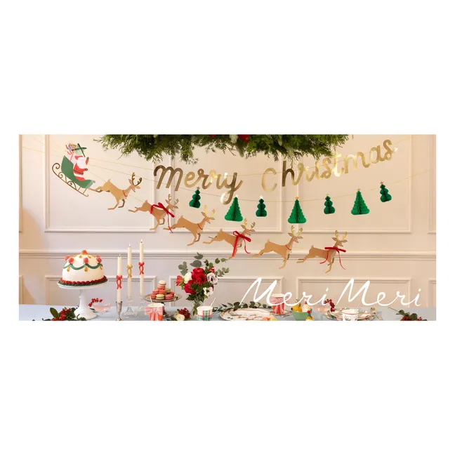 Platos Árbol de Navidad - Lote de 8