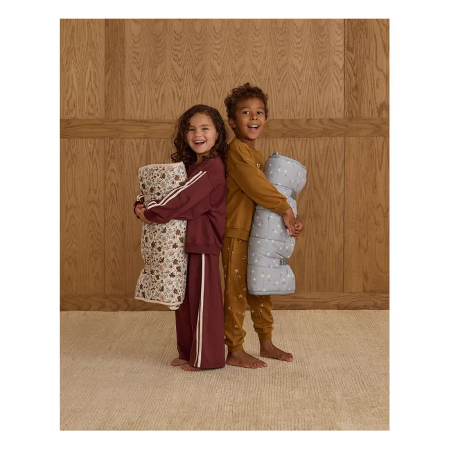 Mini piping jogger | Burgundy