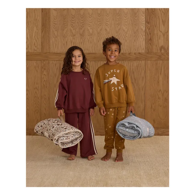 Mini jogger de ribete | Burdeos