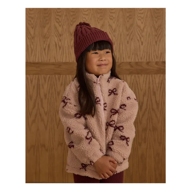 Coco Sherpa jacket | Pink