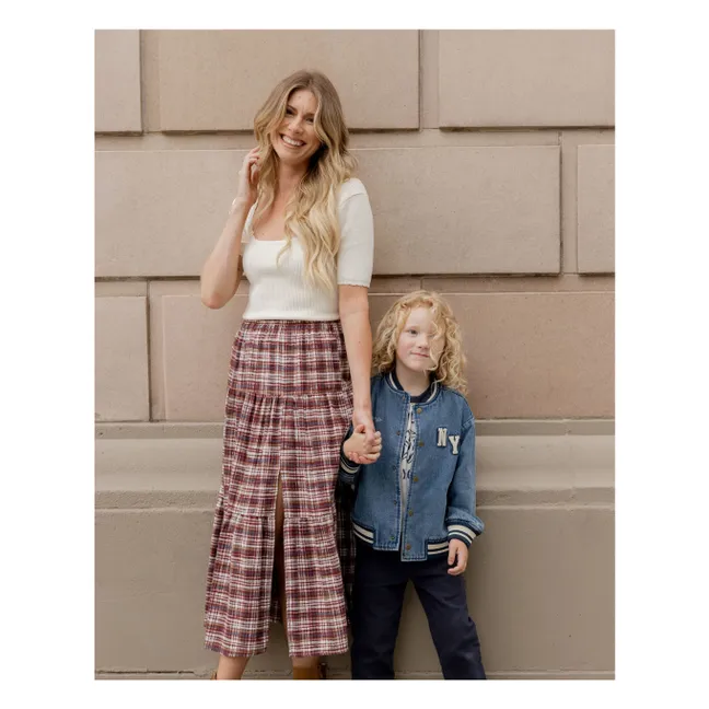 Bomber Varsity Mini | Denim