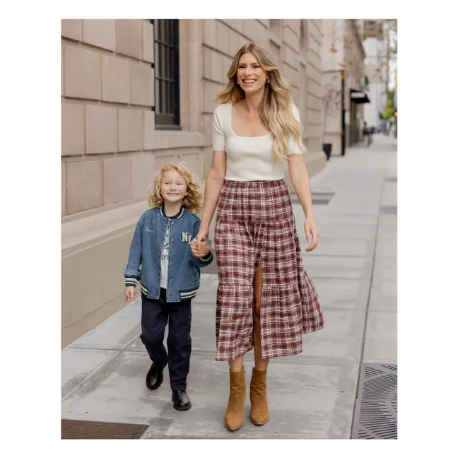 Bomber Varsity Mini | Denim