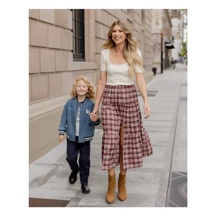 Bomber Varsity Mini | Denim- Image produit n°12